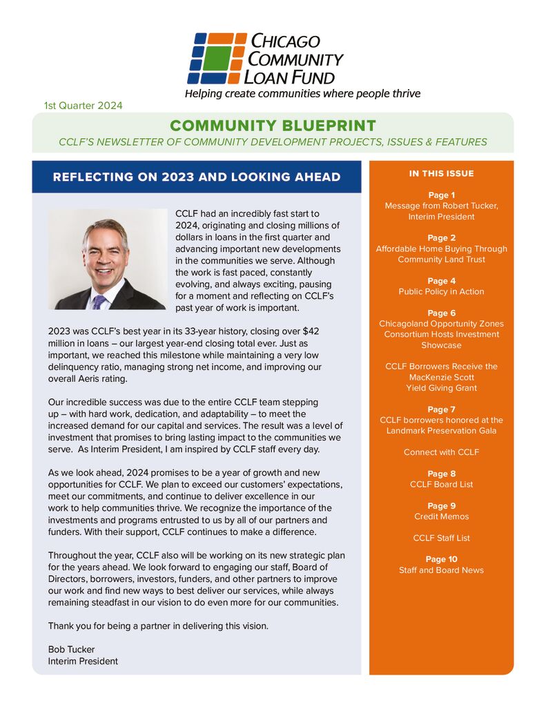 1st Quarter 2024 Newsletter 1st Quarter 2024 Newsletter