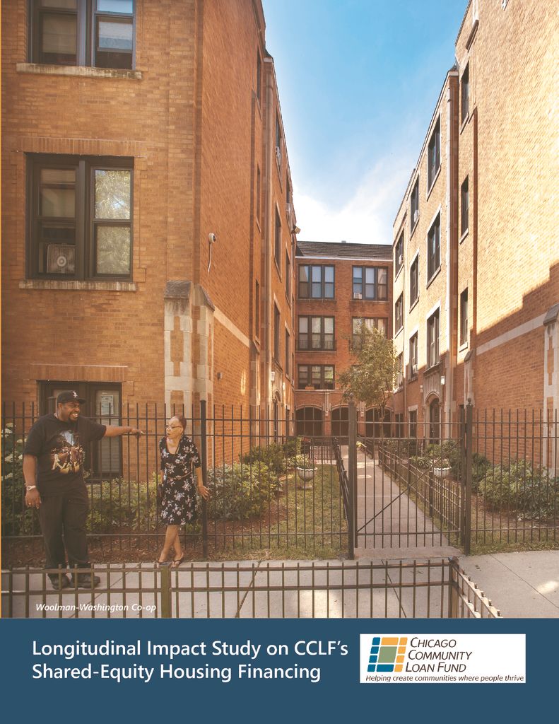 Longitudinal Impact Study on CCLF’s Shared-Equity Housing Financing Longitudinal Impact Study on CCLF’s Shared-Equity Housing Financing