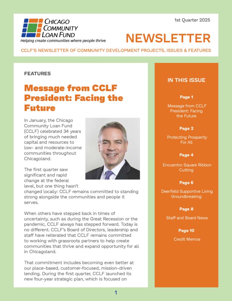 1st Quarter 2025 Newsletter